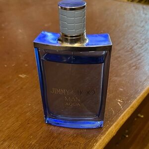 Jimmy Choo Man Aqua Fragrance - Blue and Silver